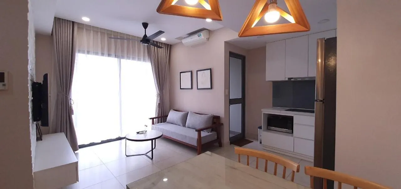 Monmon Apt - Masteri Thao Dien 2Br- Landmark 81 & Pool View Ho Si Minh-város Apartman